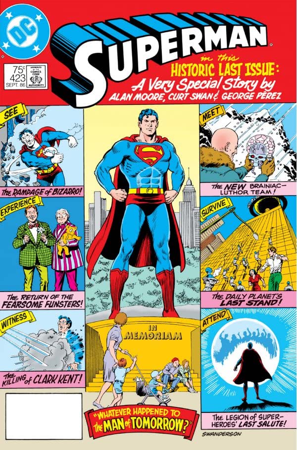 Superman #423 cover