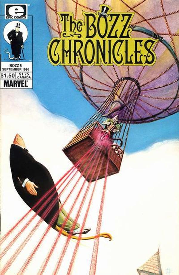 The Bozz Chronicles #5 cover