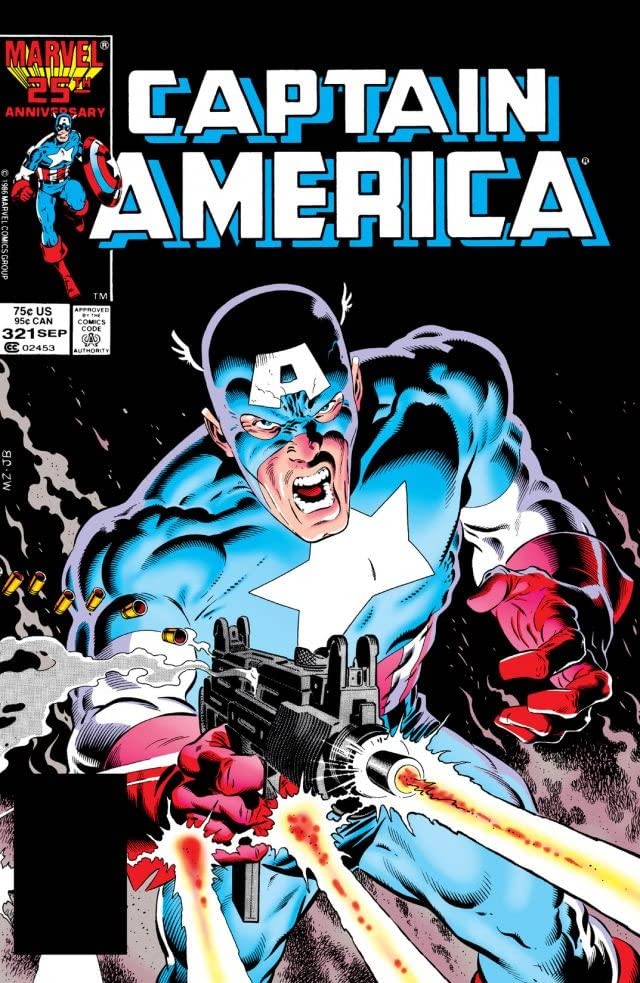 Captain America #321 cover