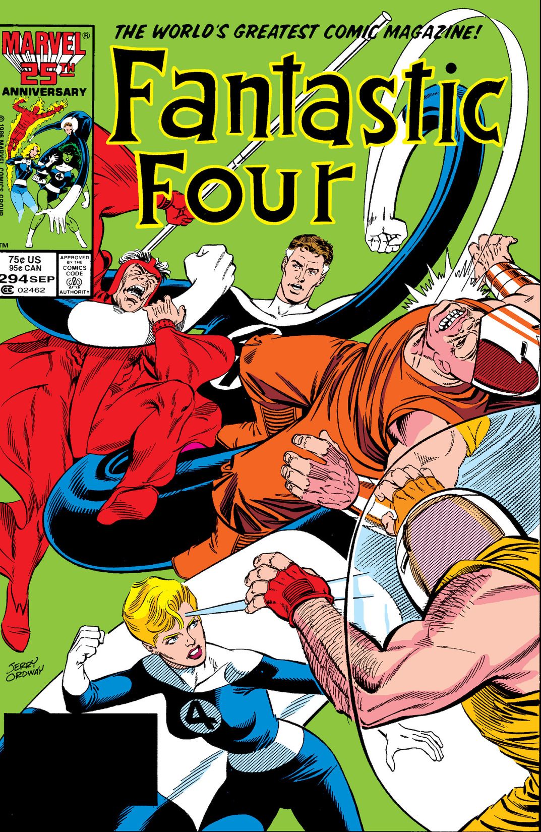 Fantastic Four #294 cover