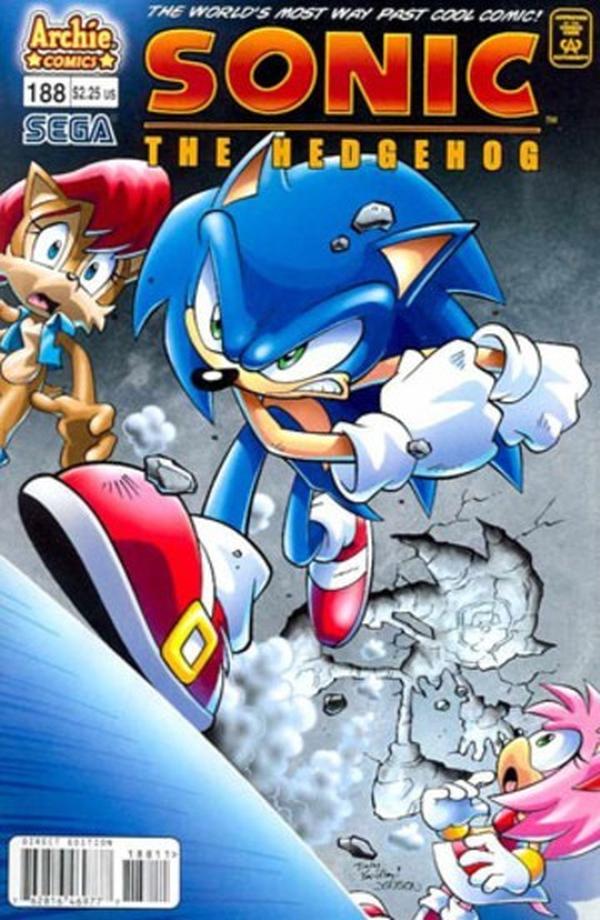 Sonic the Hedgehog #188 cover