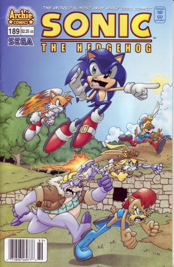Sonic the Hedgehog #189 cover
