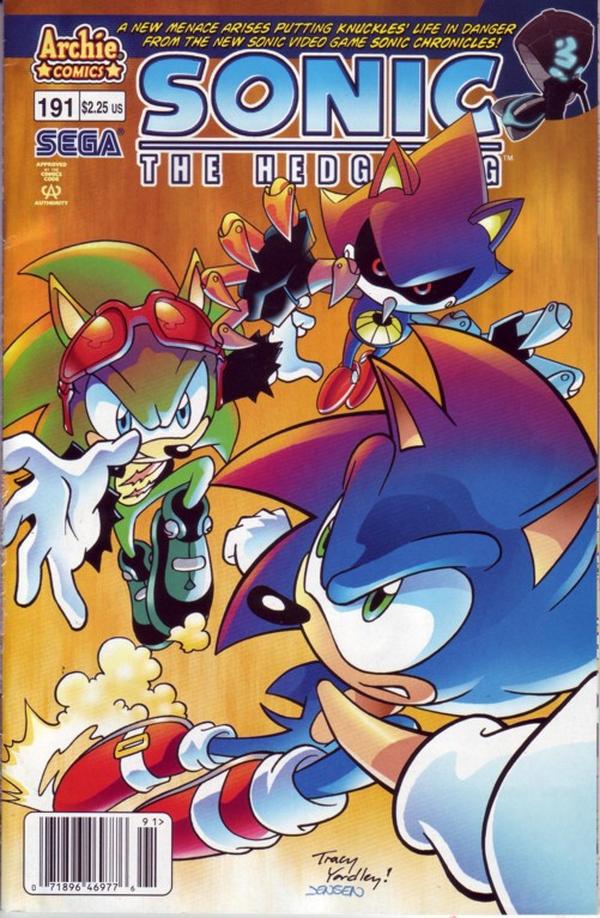 Sonic the Hedgehog #191 cover