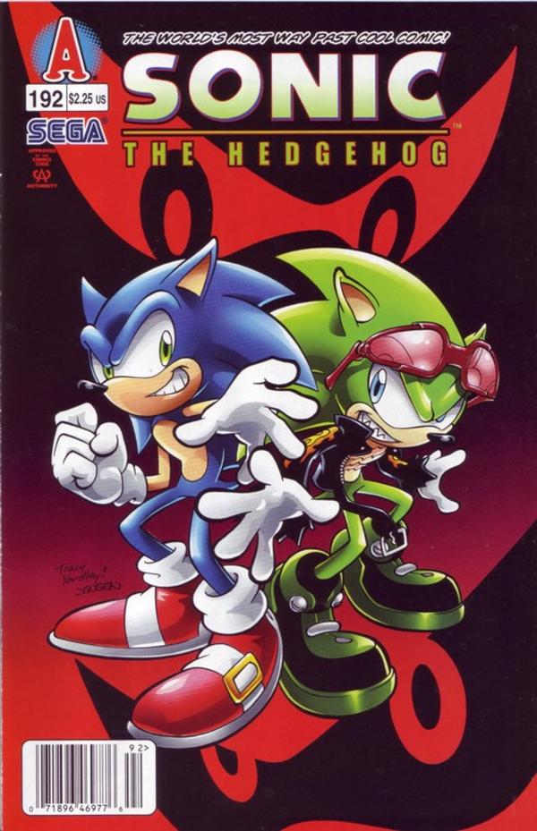 Sonic the Hedgehog #192 cover