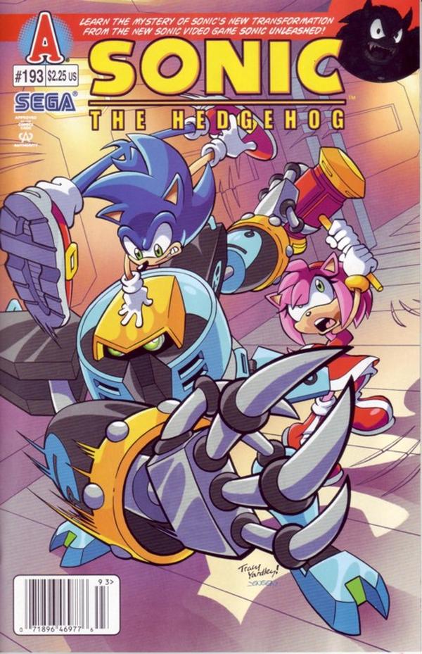 Sonic the Hedgehog #193 cover
