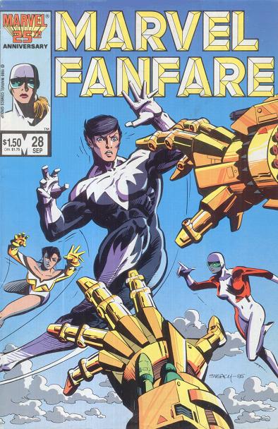 Marvel Fanfare #28 cover