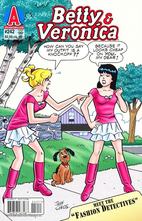 Betty and Veronica #242 cover