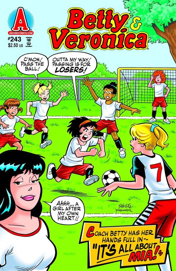 Betty and Veronica #243 cover