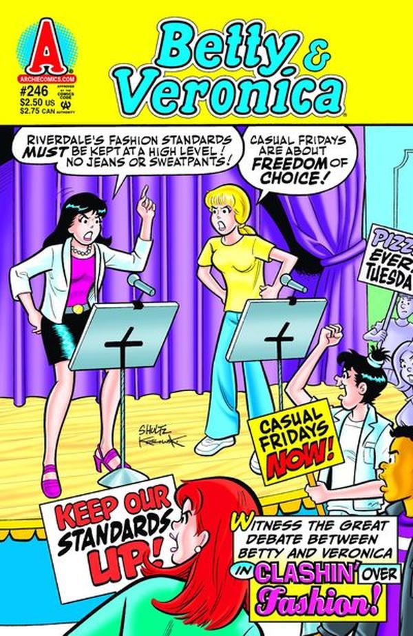 Betty and Veronica #246 cover