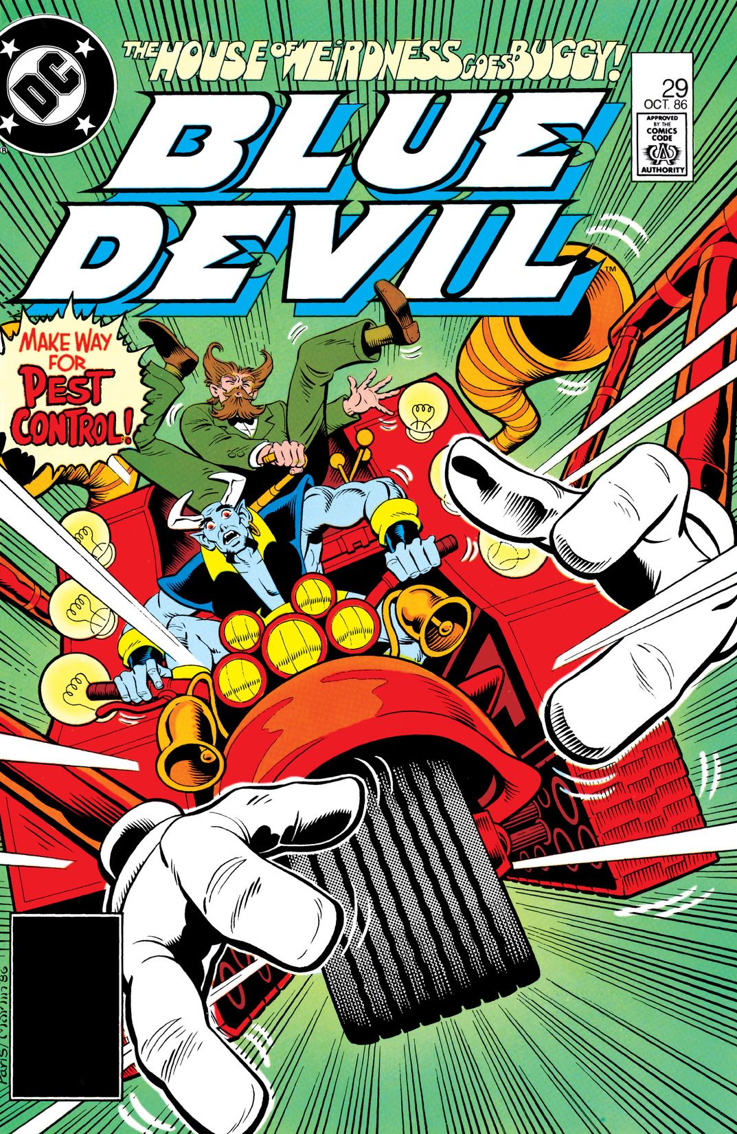 Blue Devil #29 cover