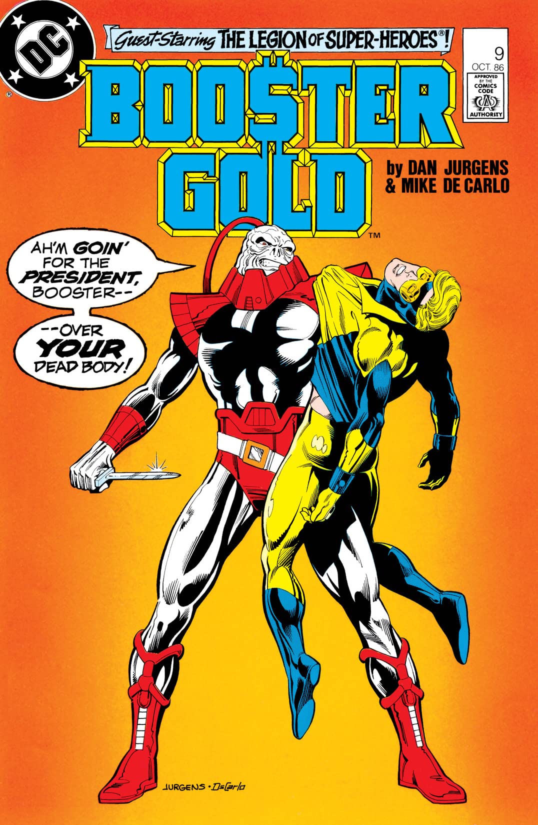 Booster Gold #9 cover