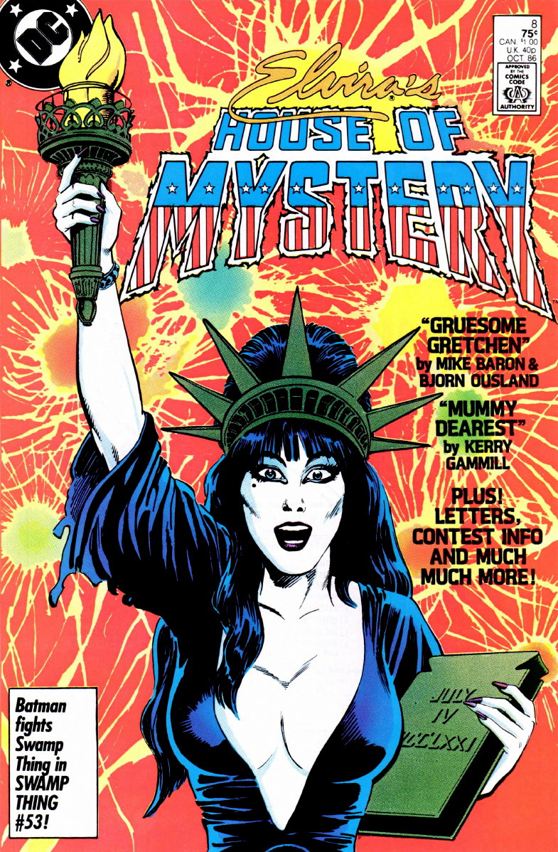 Elvira's House of Mystery #8