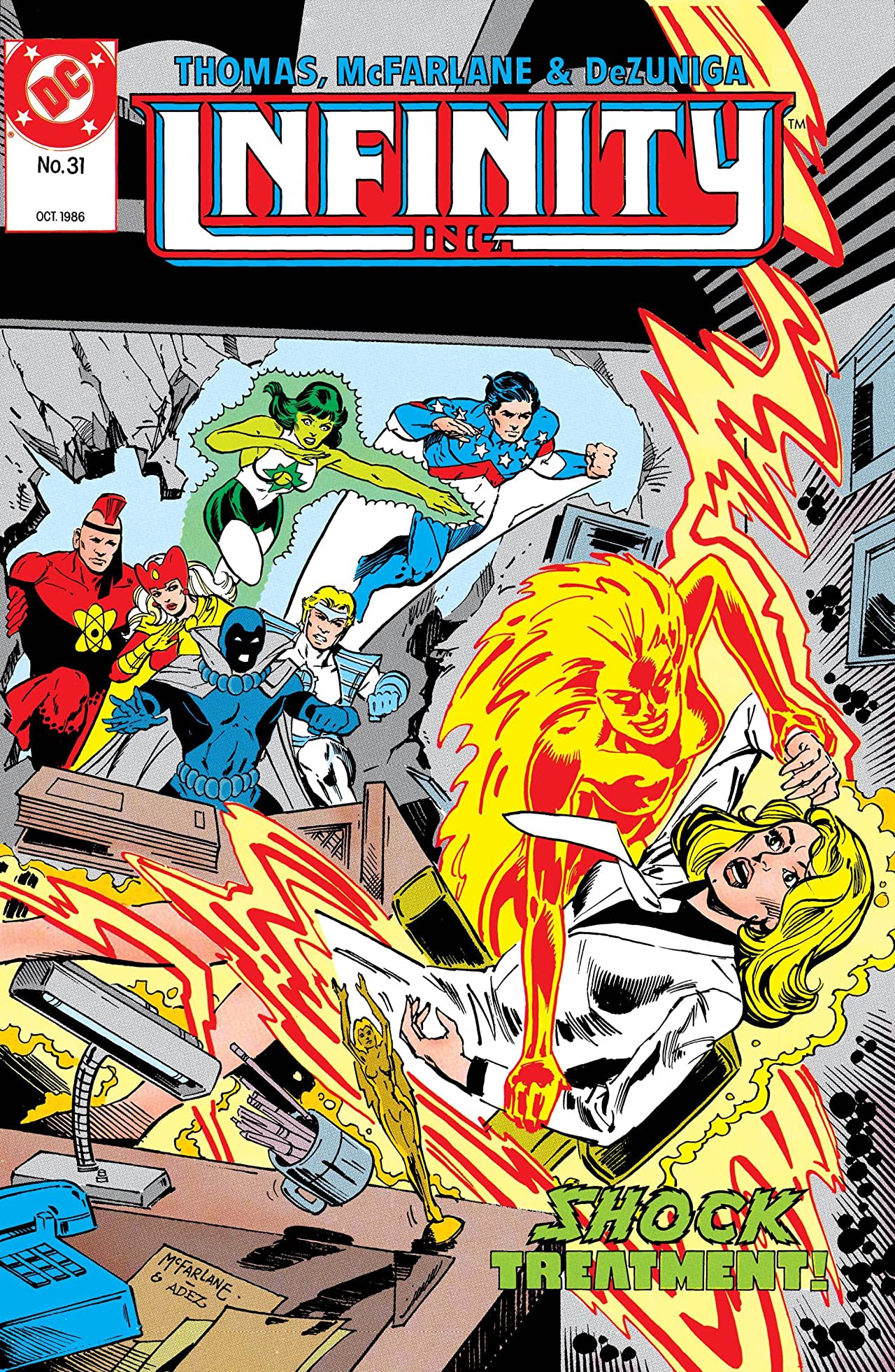 Infinity, Inc. #31 cover