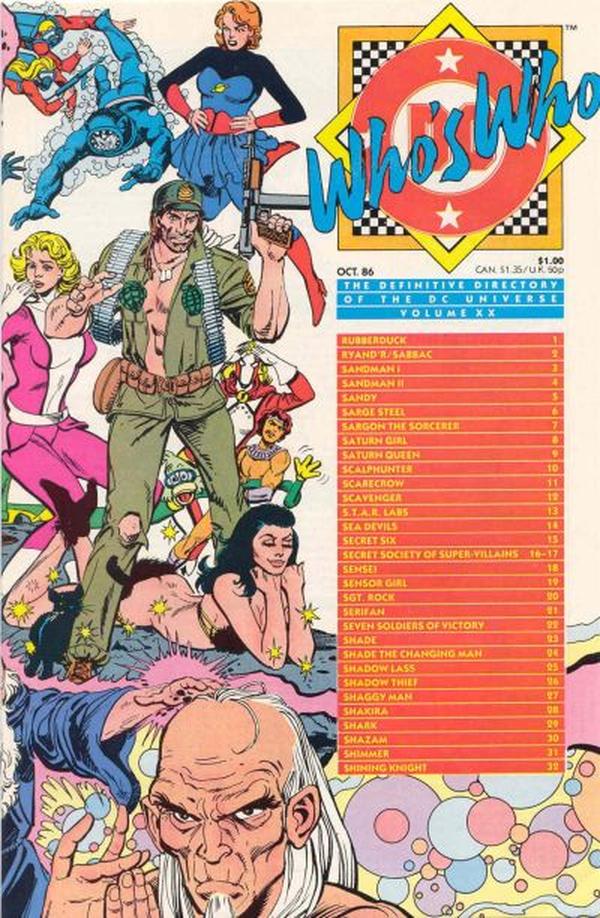 Who's Who: The Definitive Directory of the DC Universe #20
