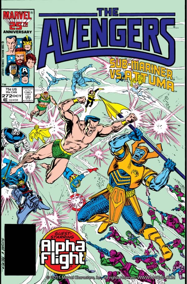The Avengers #272 cover