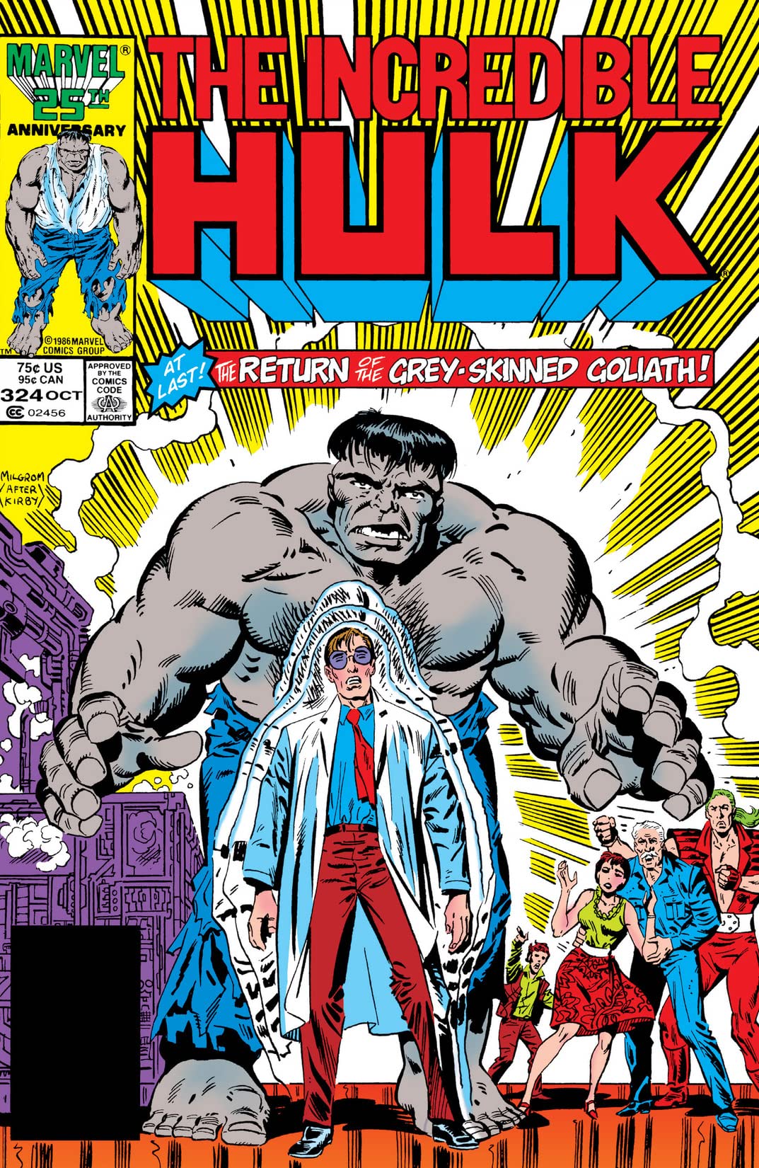 The Incredible Hulk #324 cover