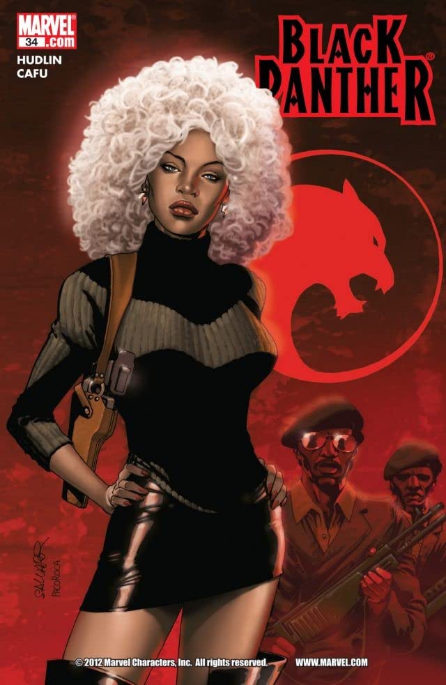 Black Panther #34 cover
