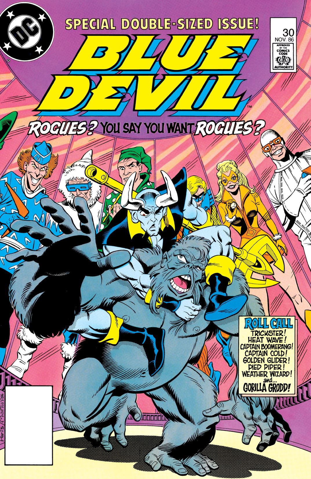 Blue Devil #30 cover