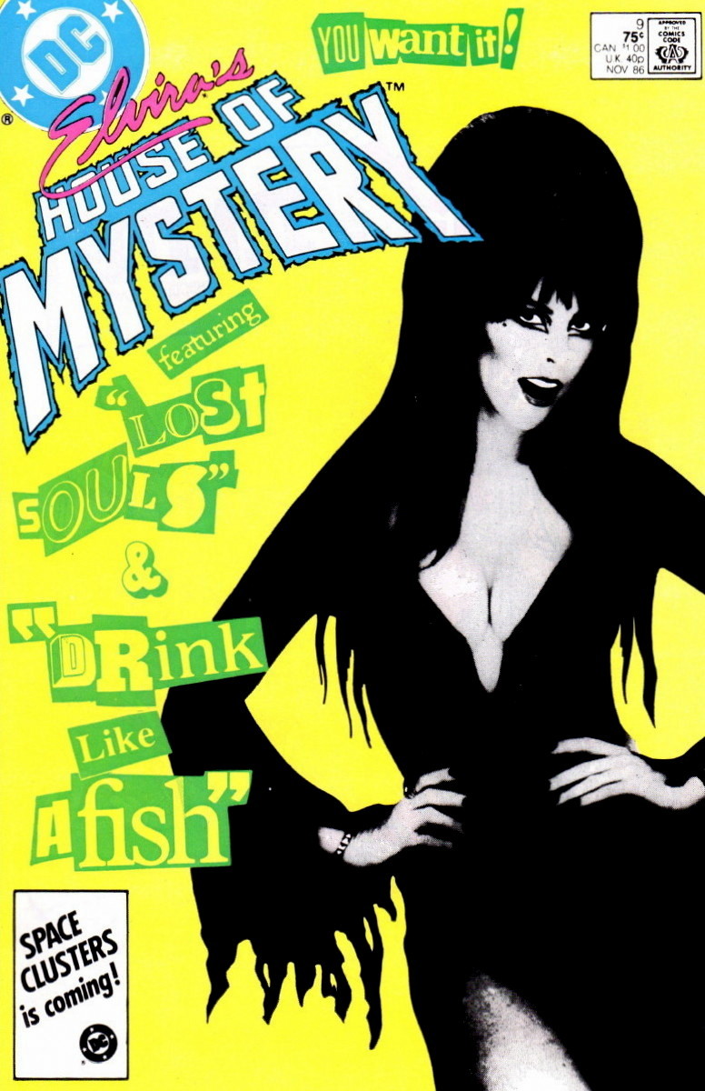 Elvira's House of Mystery #9