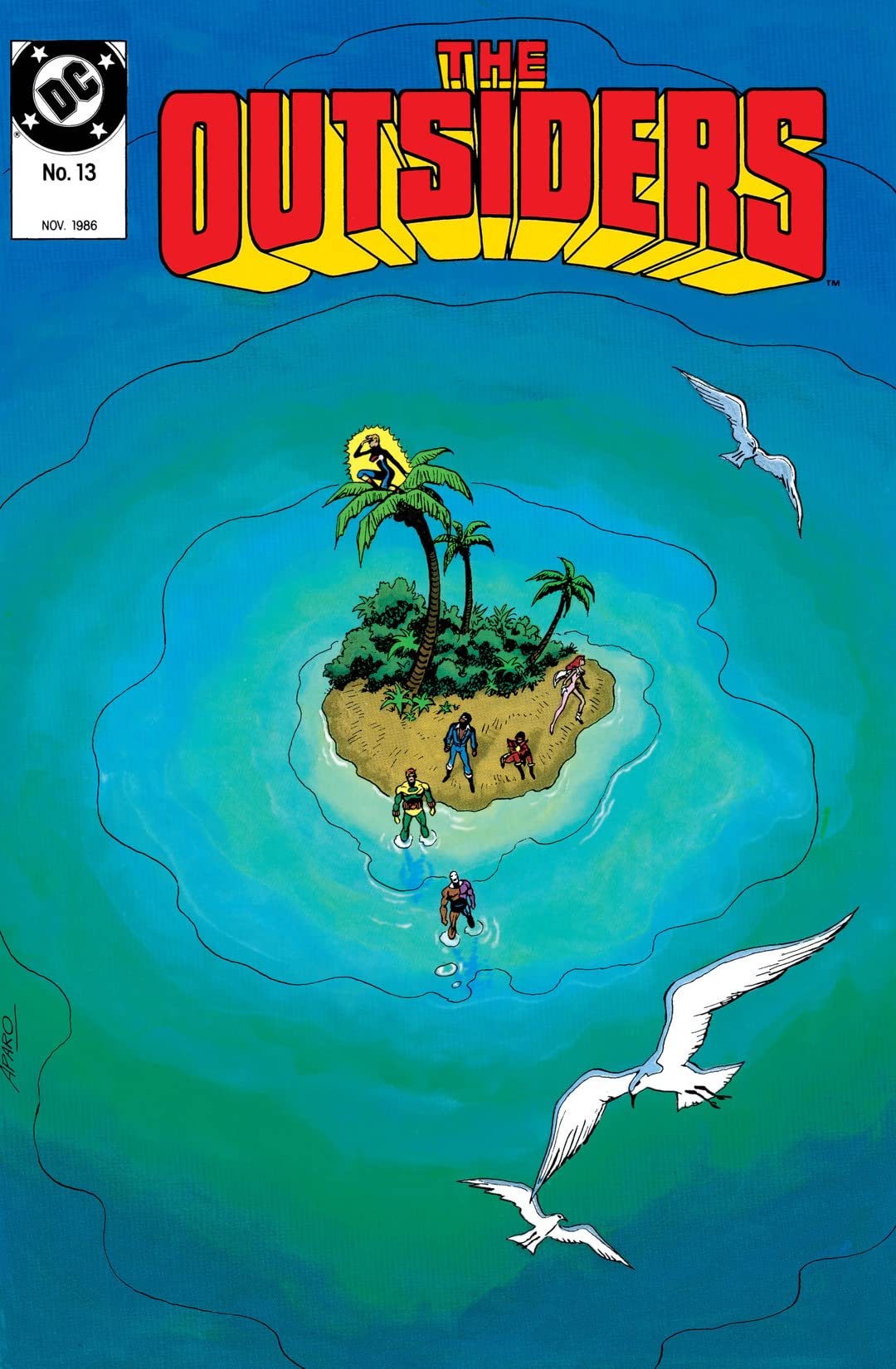 The Outsiders #13 cover