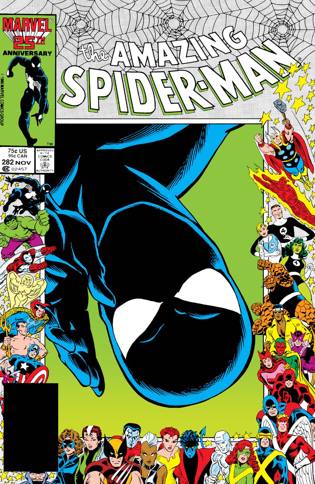 The Amazing Spider-Man #282 cover