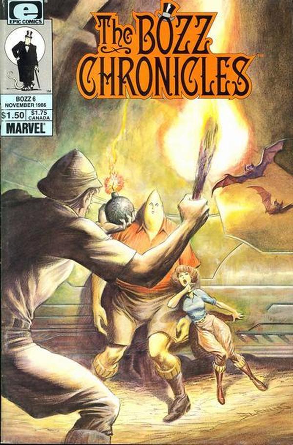 The Bozz Chronicles #6 cover