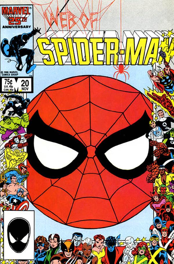 Web of Spider-Man #20 cover
