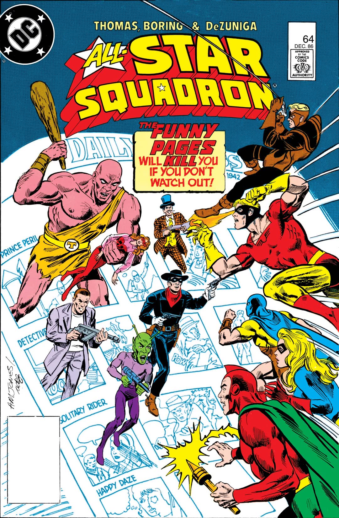 All-Star Squadron #64 cover
