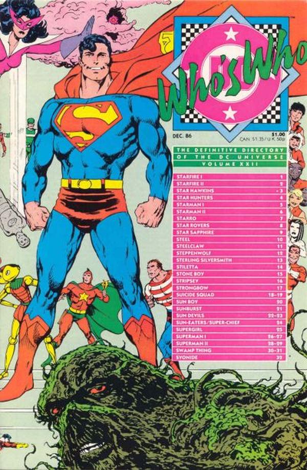 Who's Who: The Definitive Directory of the DC Universe #22