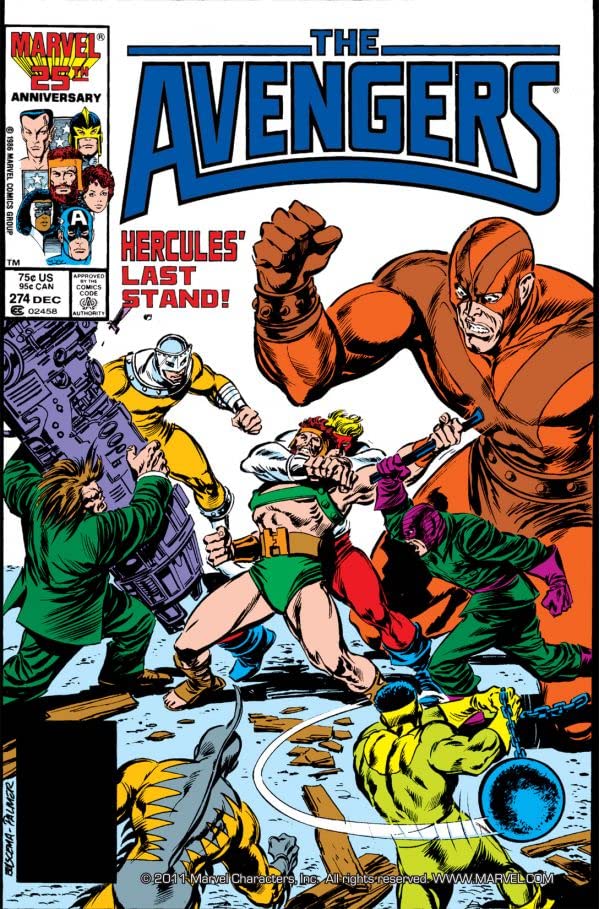 The Avengers #274 cover