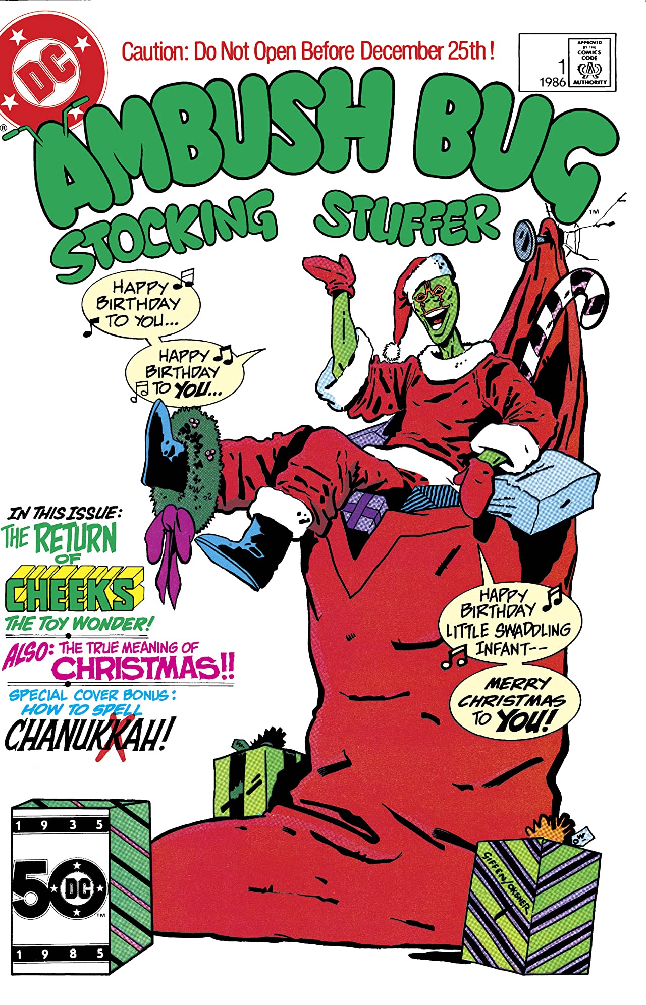 Ambush Bug Stocking Stuffer #1 cover