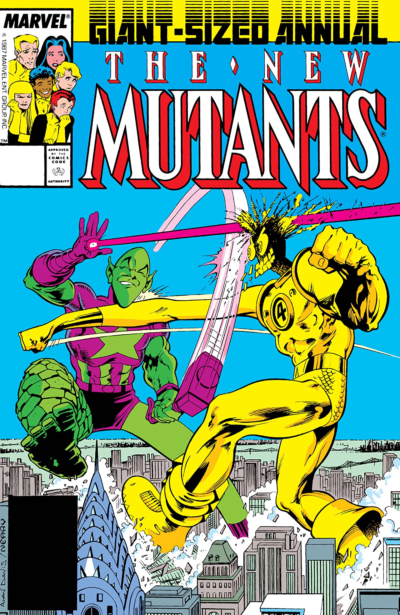 The New Mutants Annual #3