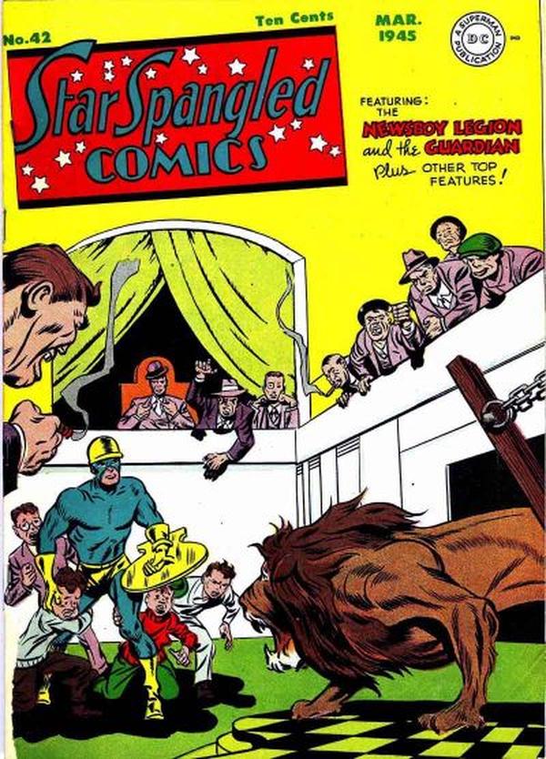 Star Spangled Comics #42 cover