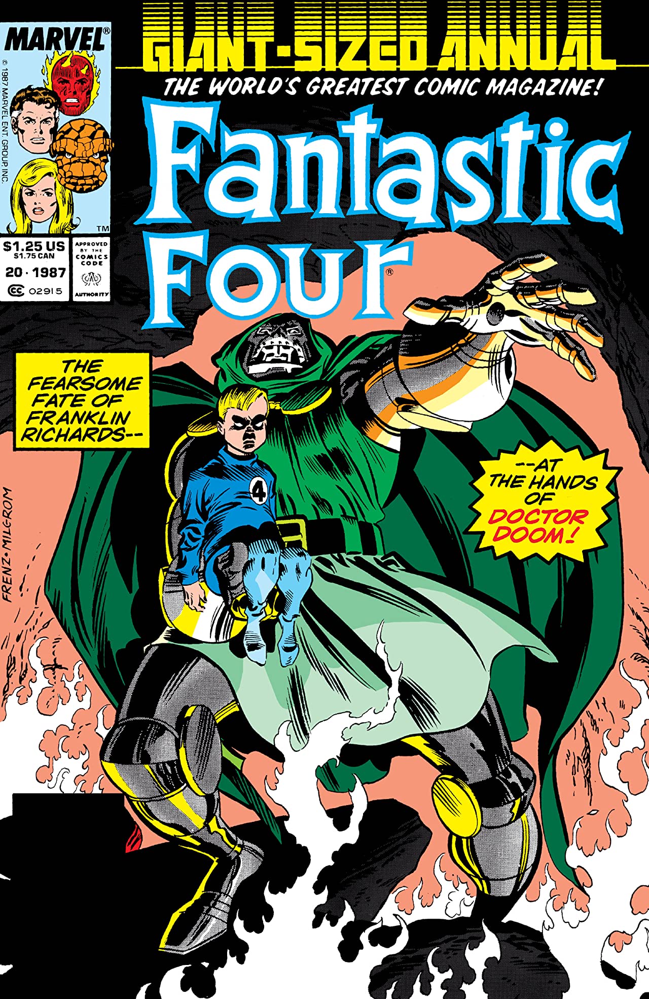 Fantastic Four Annual #20 cover