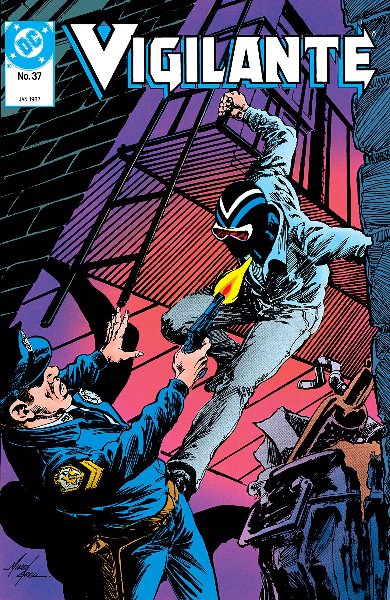 The Vigilante #37 cover