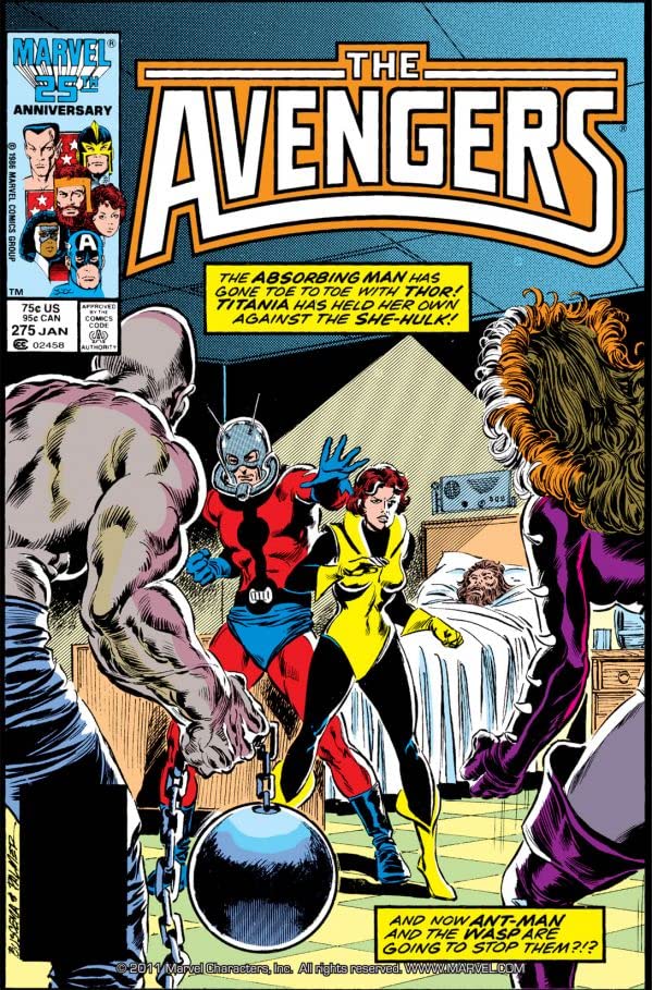 The Avengers #275 cover