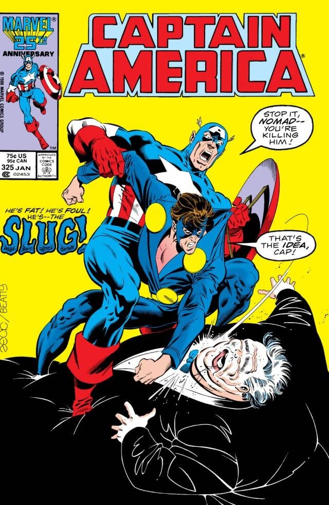 Captain America #325 cover