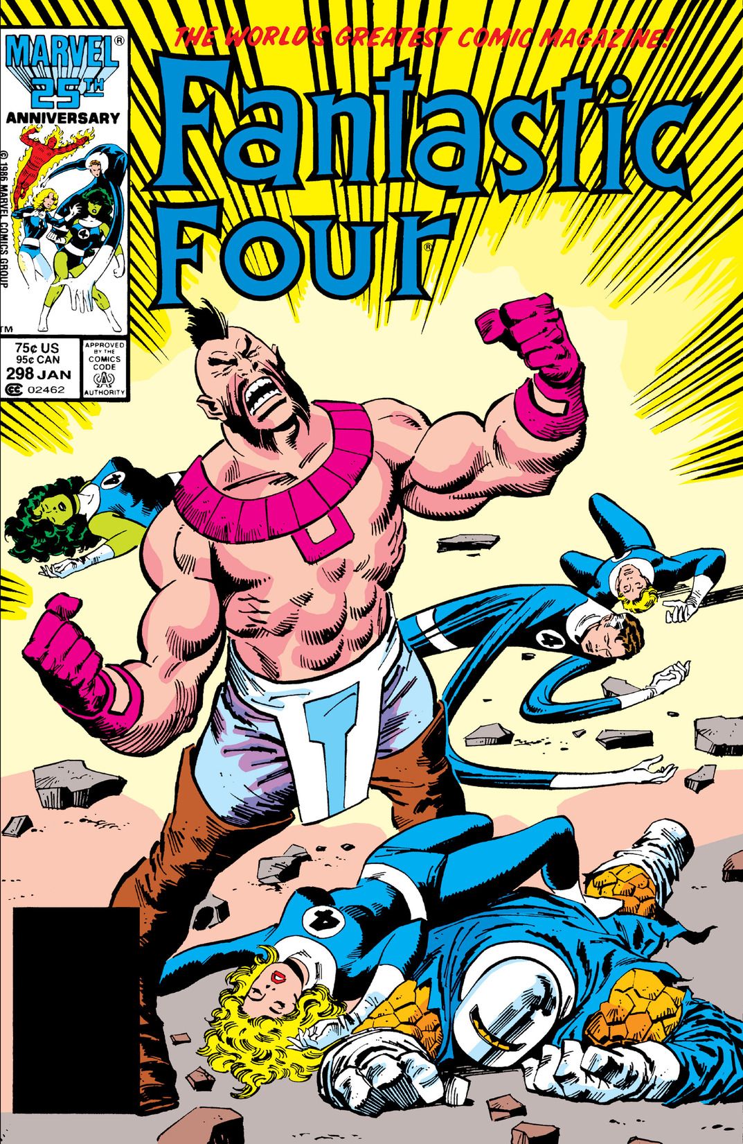 Fantastic Four #298 cover