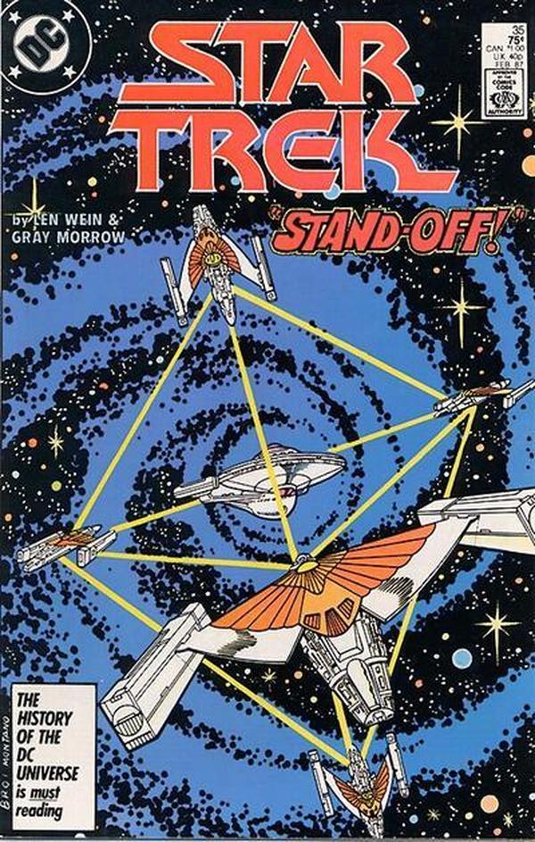Star Trek #35 cover