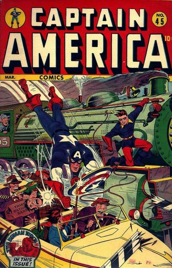 Captain America Comics #45 cover