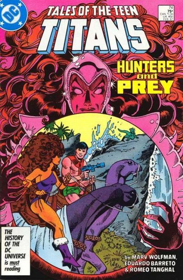 Tales of the Teen Titans #74 cover