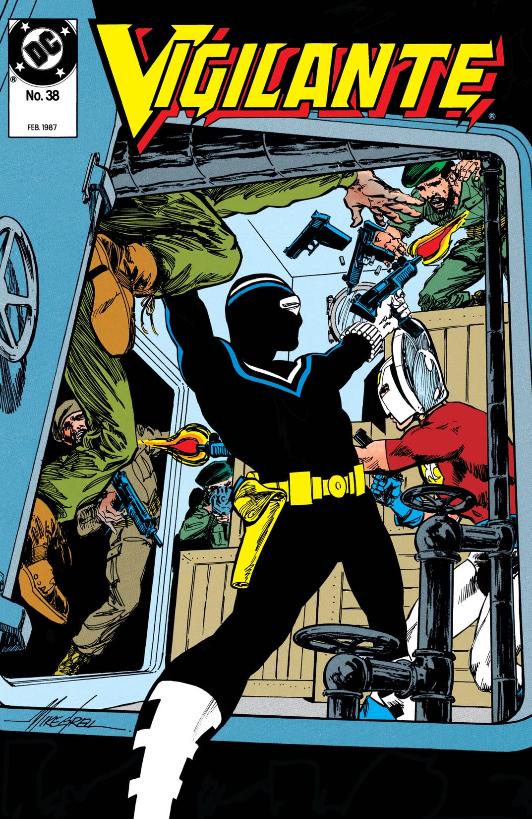 The Vigilante #38 cover