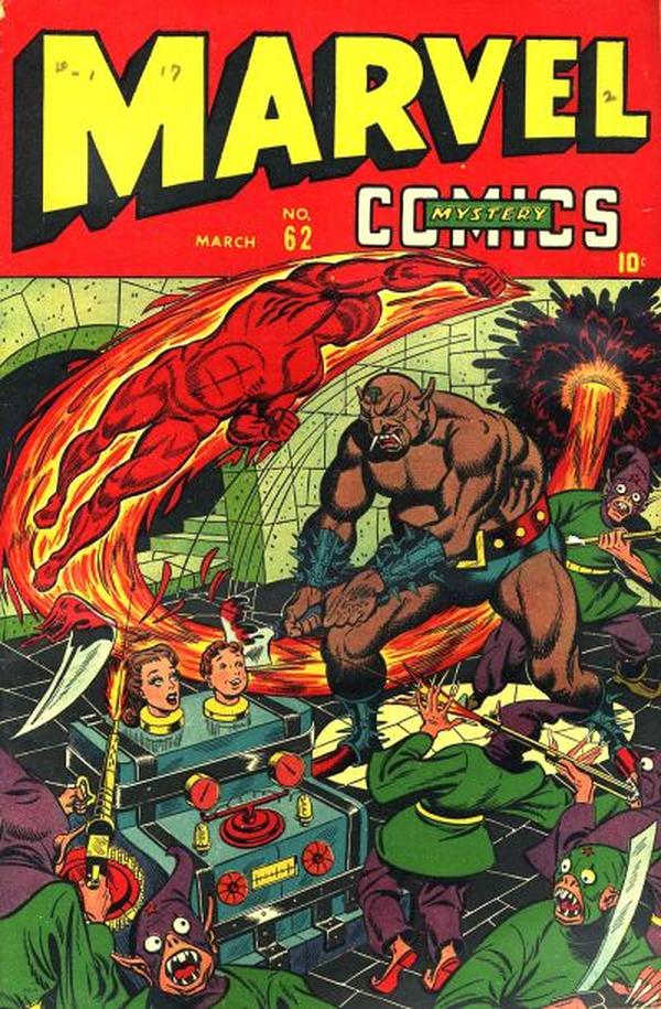 Marvel Mystery Comics #62 cover
