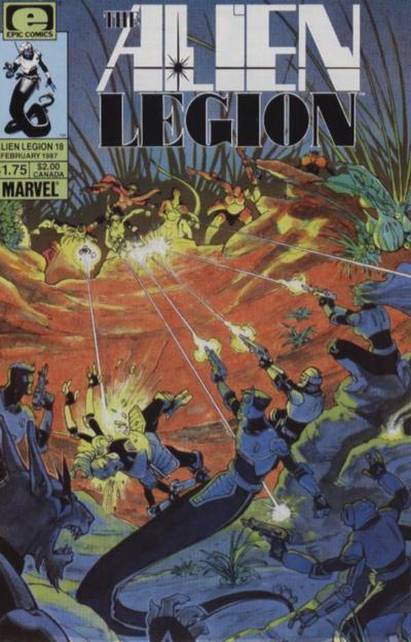 Alien Legion #18 cover
