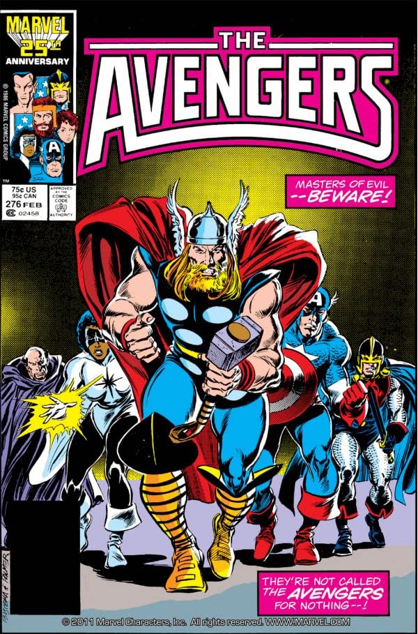 The Avengers #276 cover