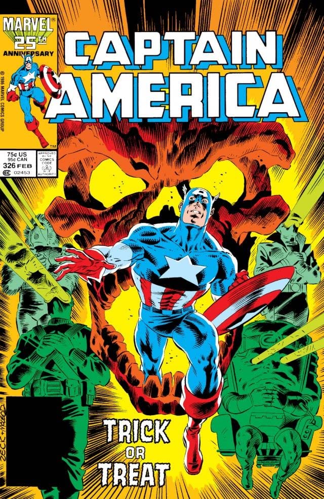Captain America #326 cover