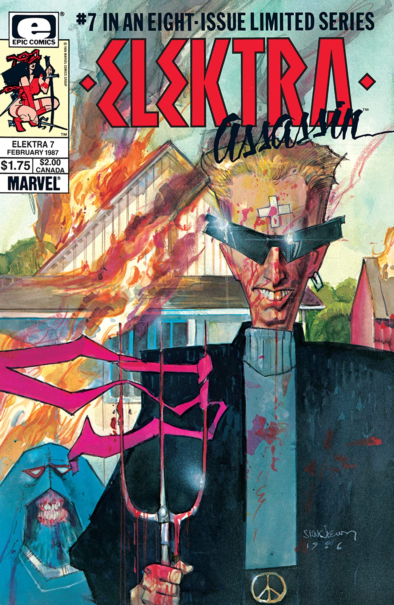 Elektra: Assassin #7 cover
