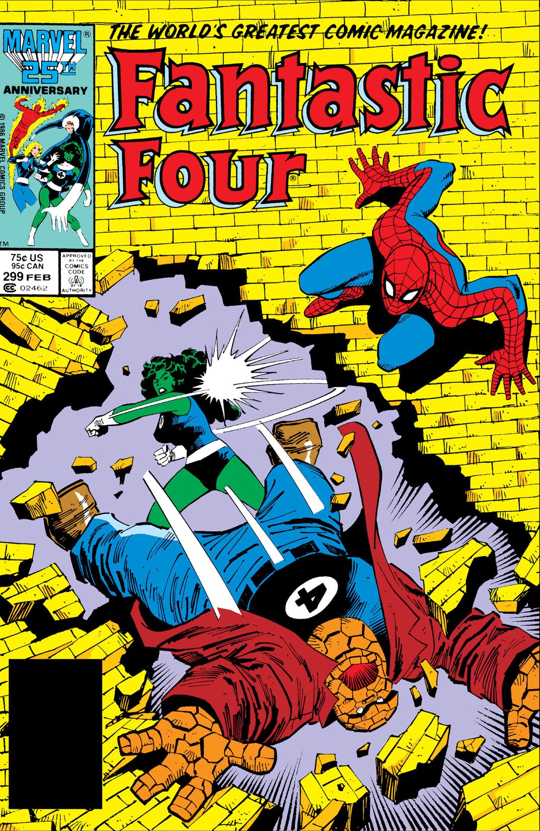 Fantastic Four #299 cover