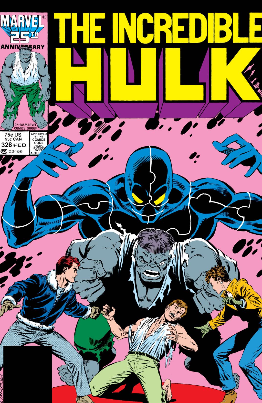 The Incredible Hulk #328 cover