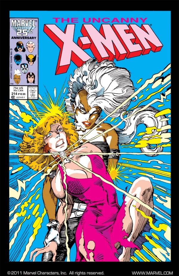 The Uncanny X-Men #214 cover